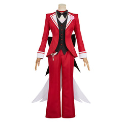 Hazbin Hotel 2(2025) Angel Dust Tenue Rouge Butler Cosplay Costume