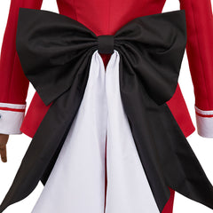 Hazbin Hotel 2(2025) Angel Dust Tenue Rouge Butler Cosplay Costume