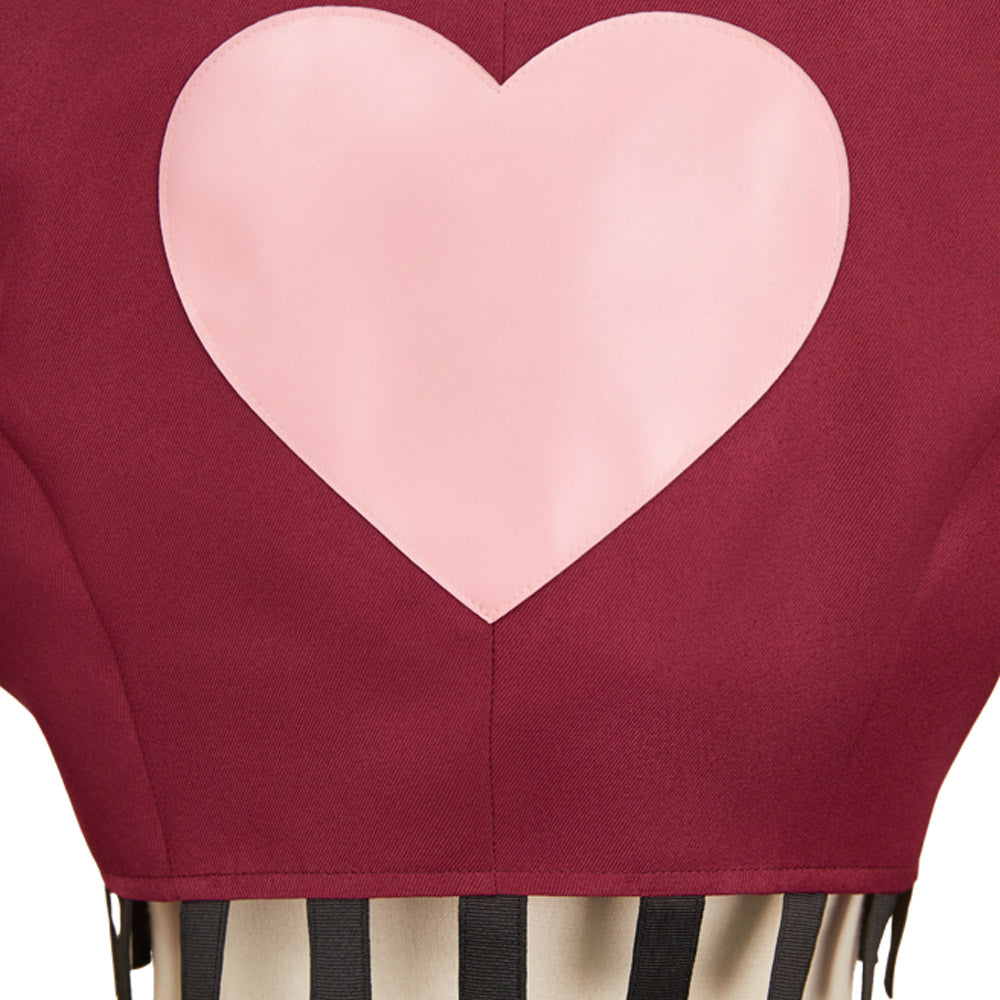 Hazbin Hotel 2(2025) Angel Dust Tenue Rouge Cosplay Costume