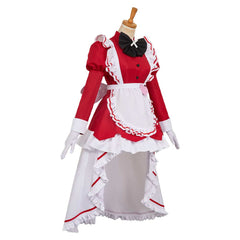 Hazbin Hotel 2(2025) Carmilla Carmine Ensemble Maid Robe Rouge Cosplay Costume