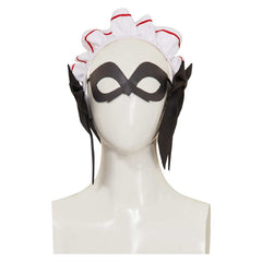 Hazbin Hotel 2(2025) Carmilla Carmine Ensemble Maid Robe Rouge Cosplay Costume