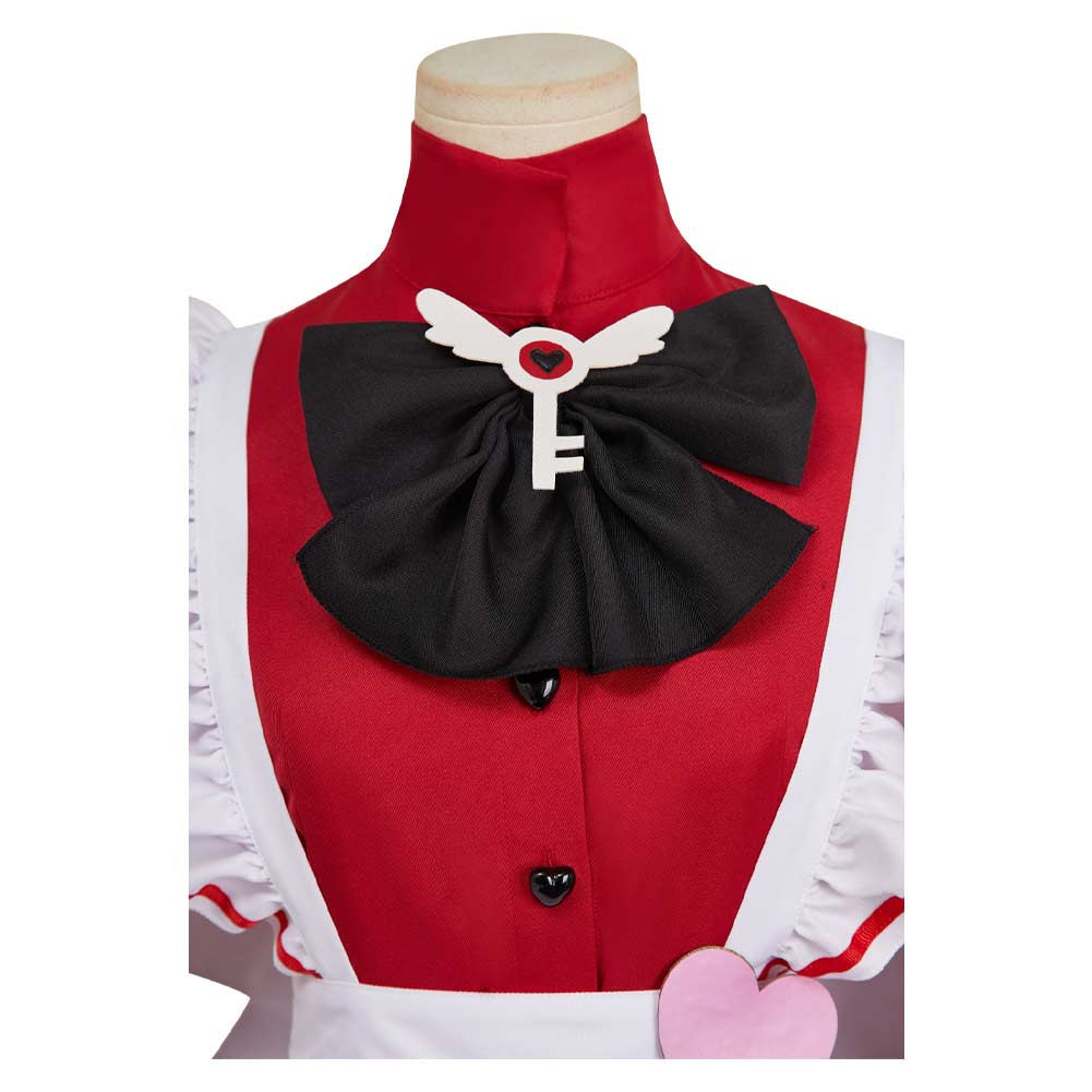 Hazbin Hotel 2(2025) Charlie Morningstar Ensemble Maid Robe Rouge Cosplay Costume