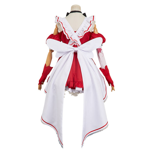 Hazbin Hotel 2(2025) Cherri Bomb Ensemble Maid Robe Rouge Cosplay Costume