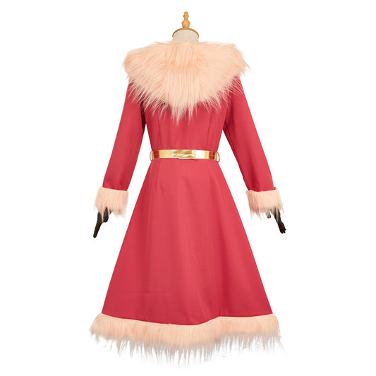 Hazbin Hotel 2(2025) Lucifer Tenue en Peluche Rouge Cosplay Costume