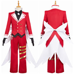 Hazbin Hotel 2(2025) Lucifer Tenue Rouge Butler Cosplay Costume