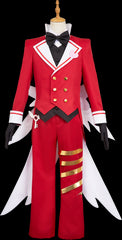 Hazbin Hotel 2(2025) Lucifer Tenue Rouge Butler Cosplay Costume
