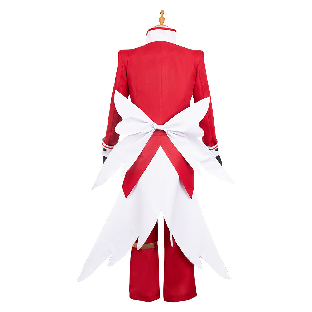 Hazbin Hotel 2(2025) Lucifer Tenue Rouge Butler Cosplay Costume