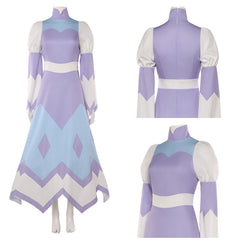 Hazbin Hotel 2(2025) Sera Tenue Violette et Blanche Cosplay Costume