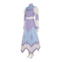 Hazbin Hotel 2(2025) Sera Tenue Violette et Blanche Cosplay Costume
