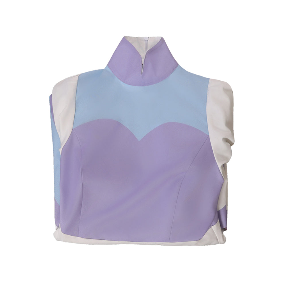 Hazbin Hotel 2(2025) Sera Tenue Violette et Blanche Cosplay Costume