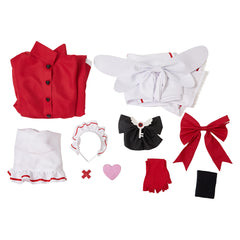 Hazbin Hotel 2(2025) Vaggie Ensemble Maid Robe Rouge Cosplay Costume