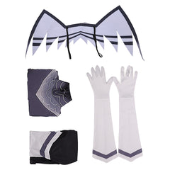 Hazbin Hotel 2(2025) Vaggie Tenue Grise Cosplay Costume