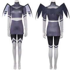 Hazbin Hotel 2(2025) Vaggie Tenue Grise Cosplay Costume