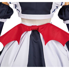Hazbin Hotel 2(2025) Velvette Ensemble Maid Robe Rouge et Noire Cosplay Costume