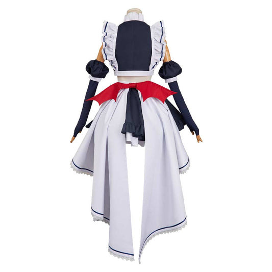 Hazbin Hotel 2(2025) Velvette Ensemble Maid Robe Rouge et Noire Cosplay Costume