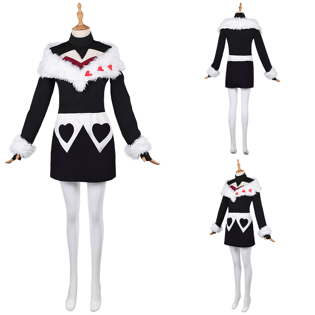 Hazbin Hotel 2(2025) Velvette Tenue Noire Cosplay Costume