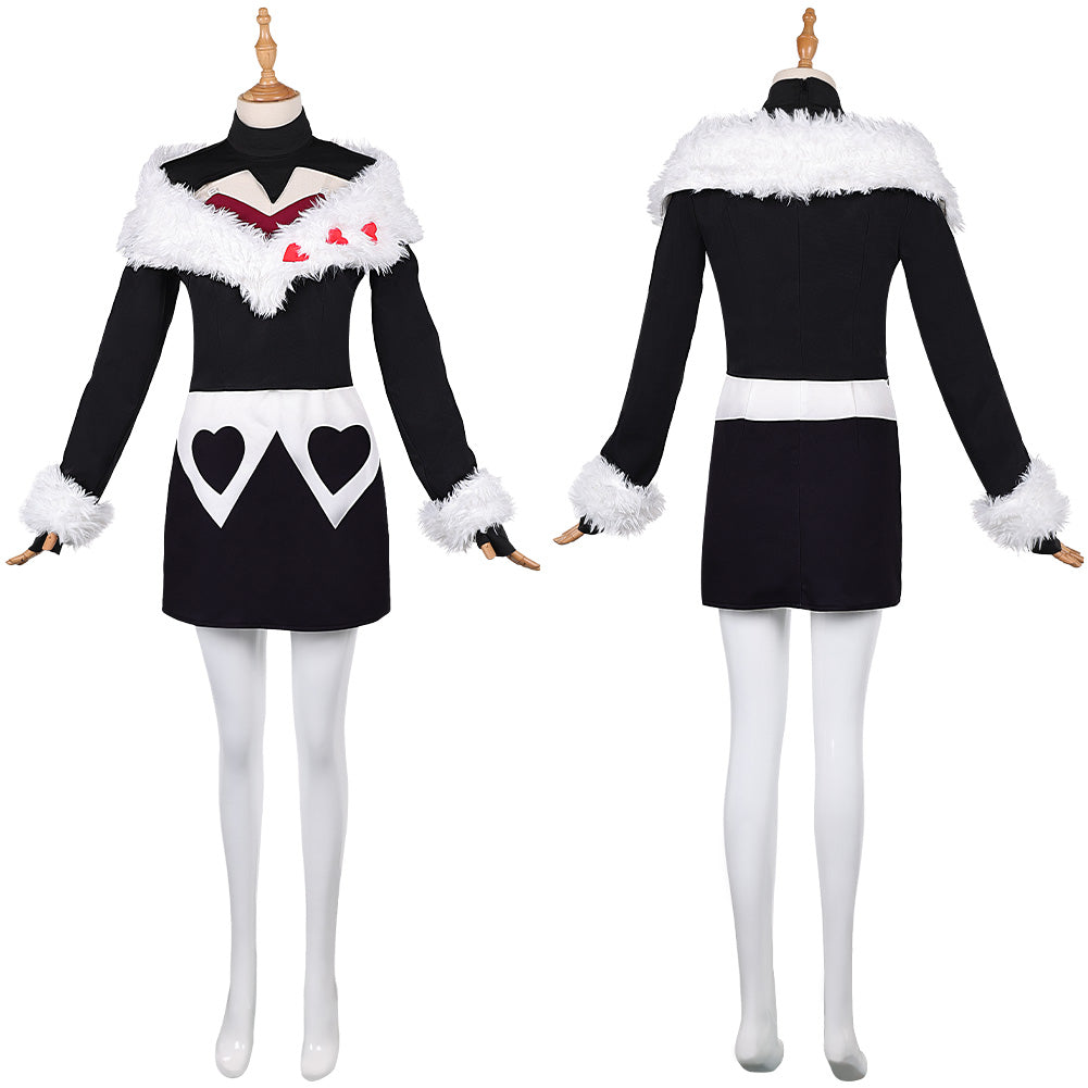 Hazbin Hotel 2(2025) Velvette Tenue Noire Cosplay Costume