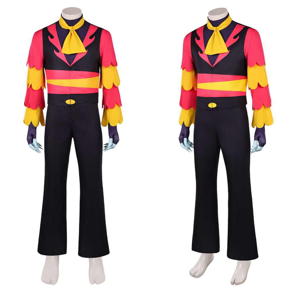 Hazbin Hotel 2(2025) Vox Tenue Noire Cosplay Costume