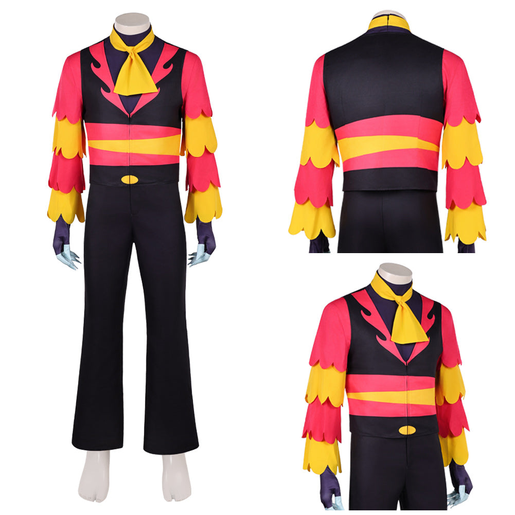 Hazbin Hotel 2(2025) Vox Tenue Noire Cosplay Costume