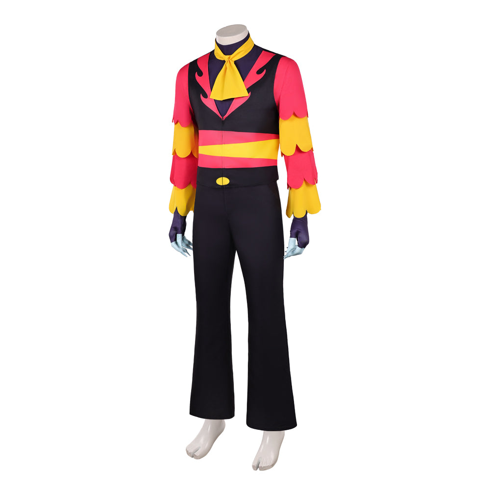 Hazbin Hotel 2(2025) Vox Tenue Noire Cosplay Costume