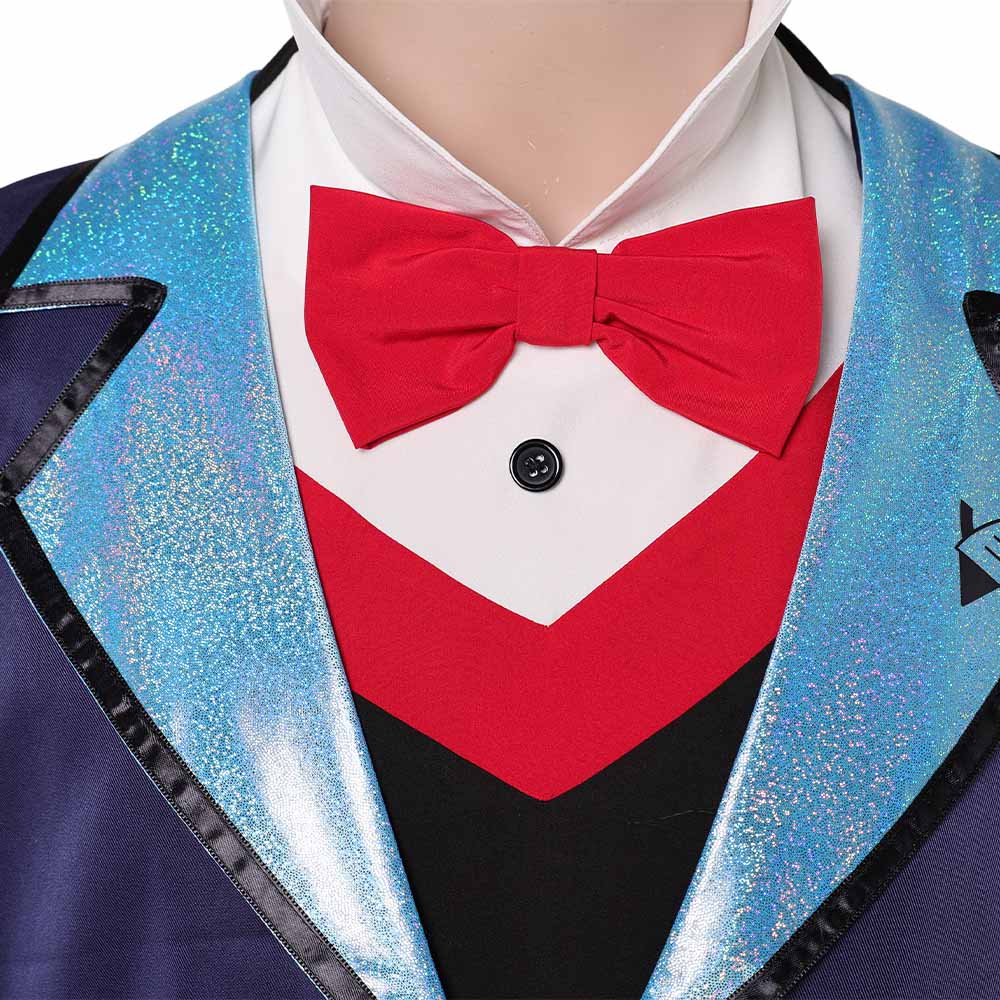Hazbin Hotel Saison 2‎(2025) Vox Tenue Bleue Cosplay Costume