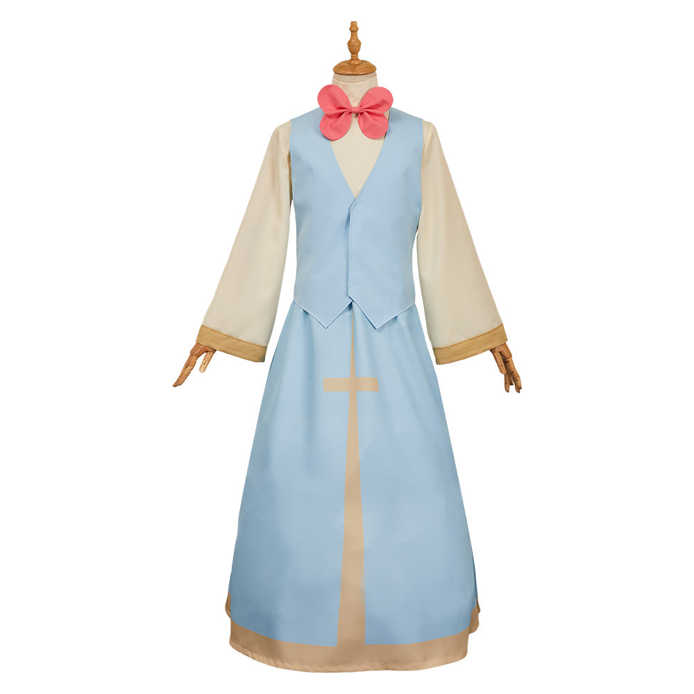 Hazbin Hotel St. Peter Tenue Bleu Cosplay Costume