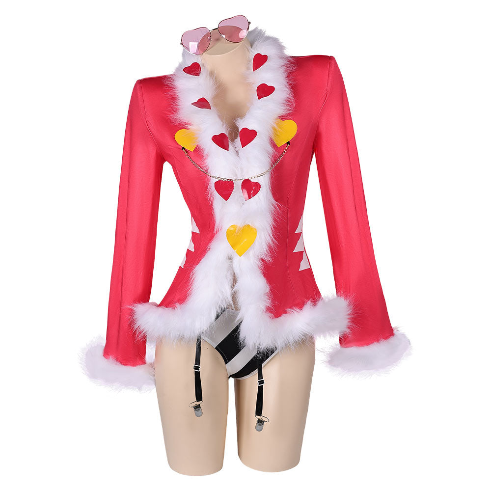 Hazbin Hotel Valentino  Lingerie pour Femme Cosplay Costume