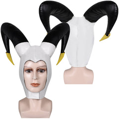 Hazbin Hotel(2024) Adam Masque Blanc Cosplay Accessoire