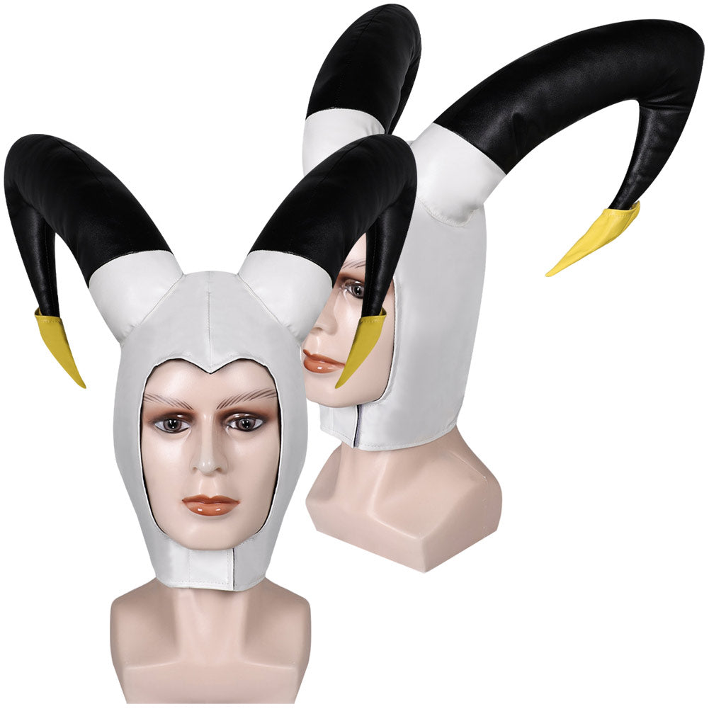 Hazbin Hotel(2024) Adam Masque Blanc Cosplay Accessoire