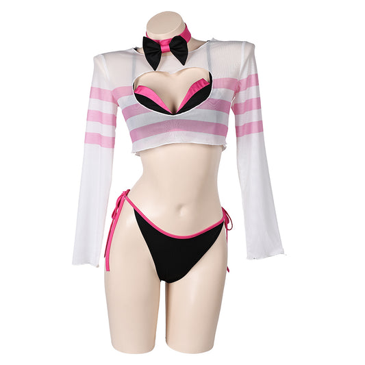 Hazbin Hotel(2024) Angel Dust Maillot de Bain Bikini Cosplay Costume Design Original