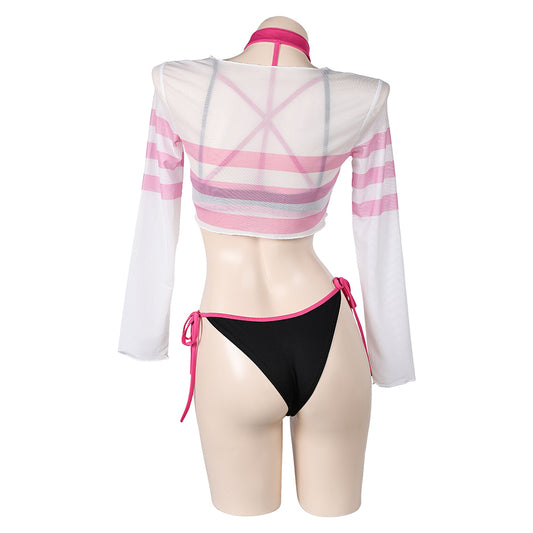 Hazbin Hotel(2024) Angel Dust Maillot de Bain Bikini Cosplay Costume Design Original