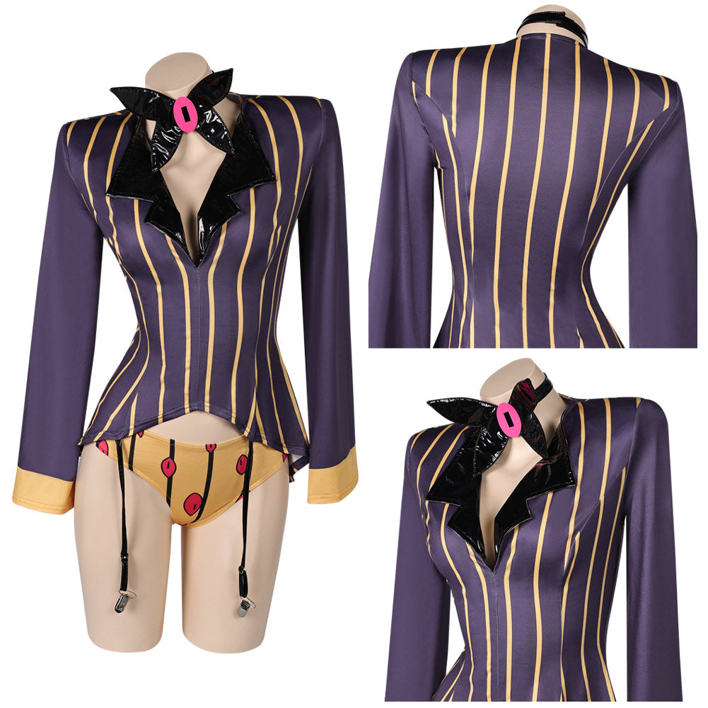 Hazbin Hotel(2024) Sir Pentious Lingerie pour Femme Cosplay Costume