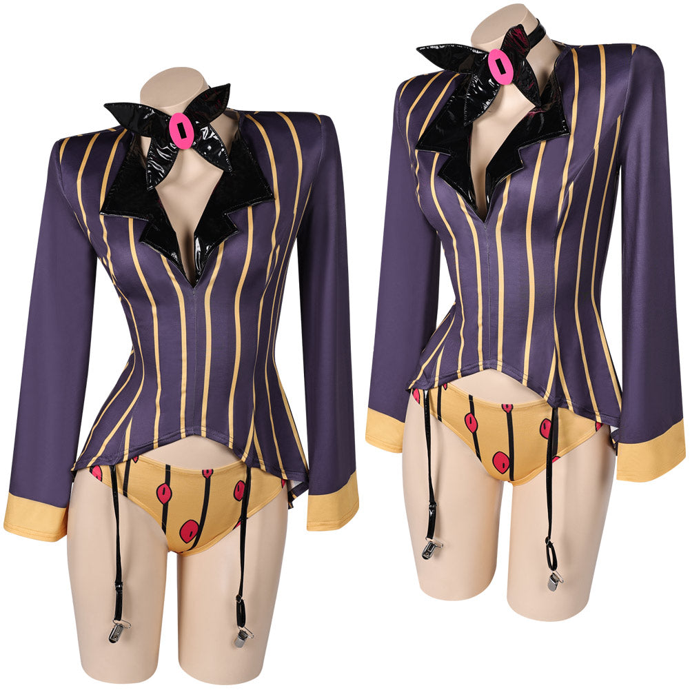 Hazbin Hotel(2024) Sir Pentious Lingerie pour Femme Cosplay Costume