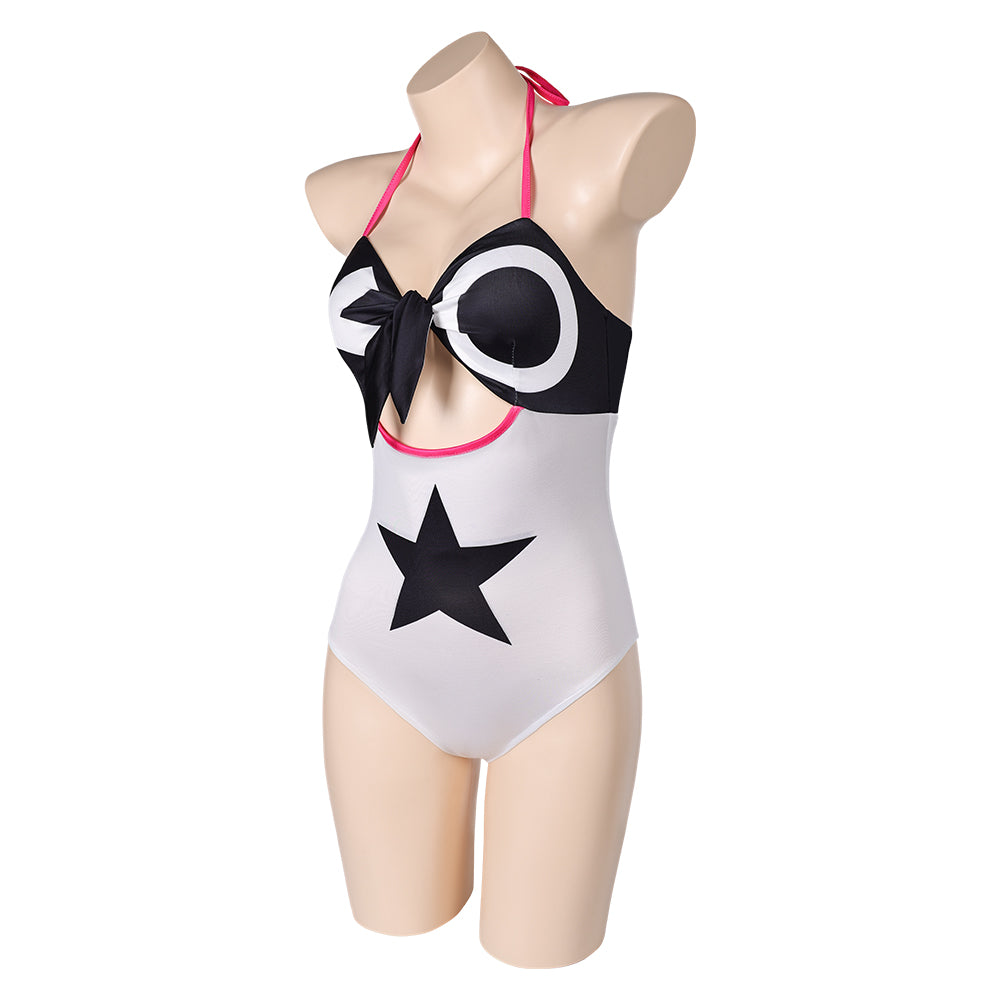 Hazbin Hotel(2024) Verosika Maillot de Bain Une Pièce Cosplay Costume