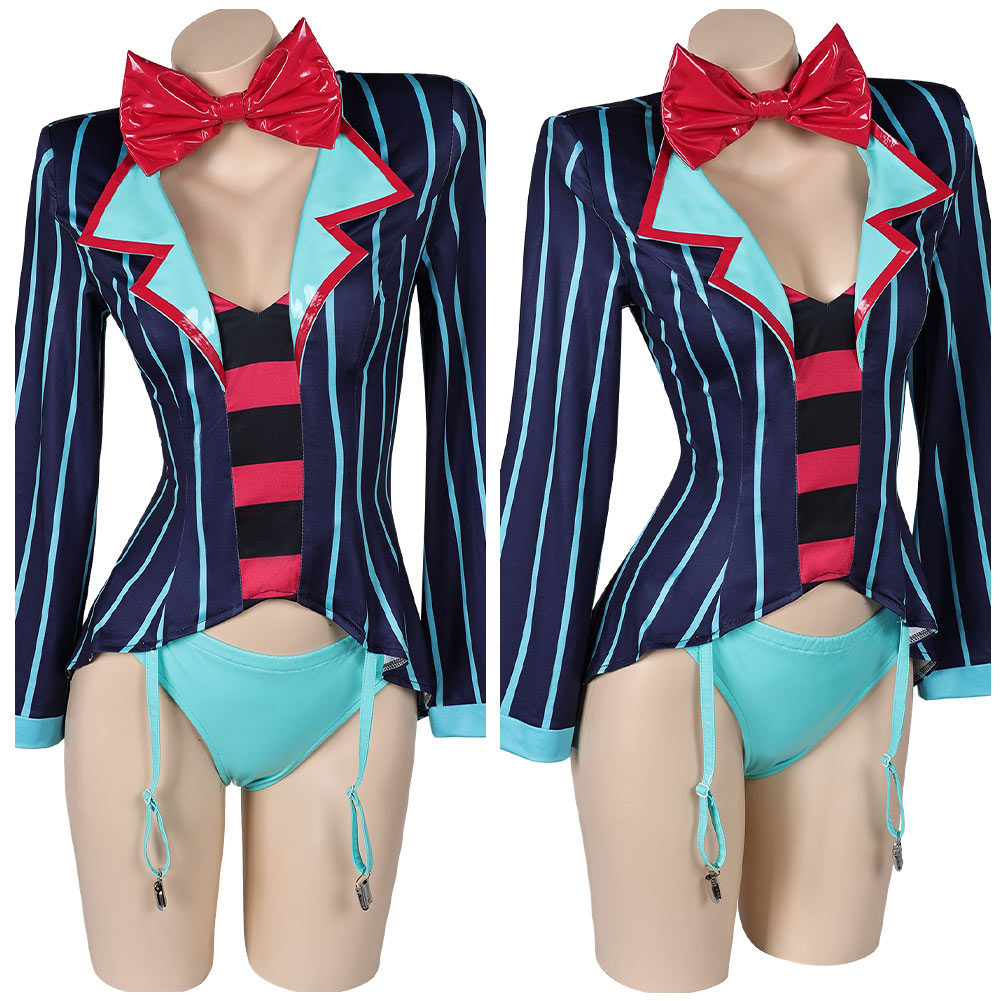 Hazbin Hotel(2024) Vox Lingerie pour Femme Cosplay Costume