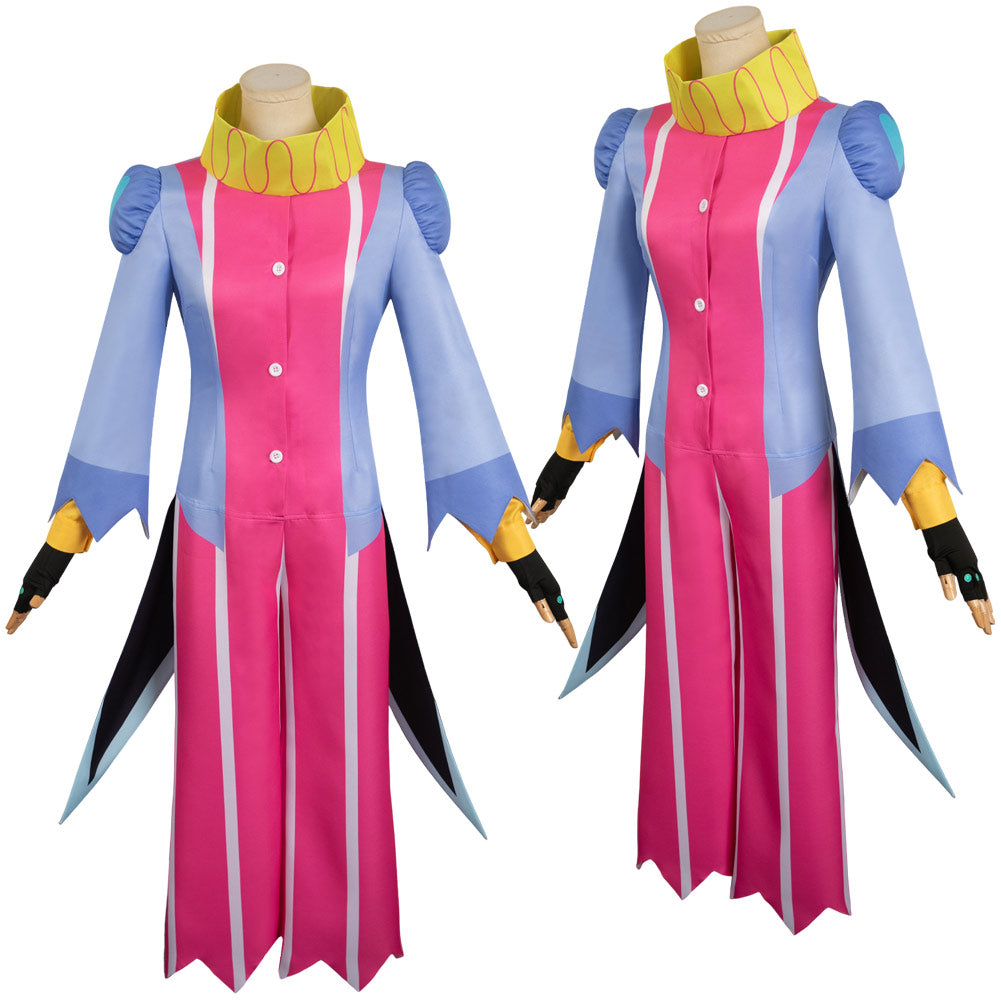 Helluva Boss 2 Fizzarolli Tenue Rose Cosplay Costume