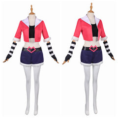 Helluva Boss 3(2025) Velvette Tenue Rouge et Noire Cosplay Costume