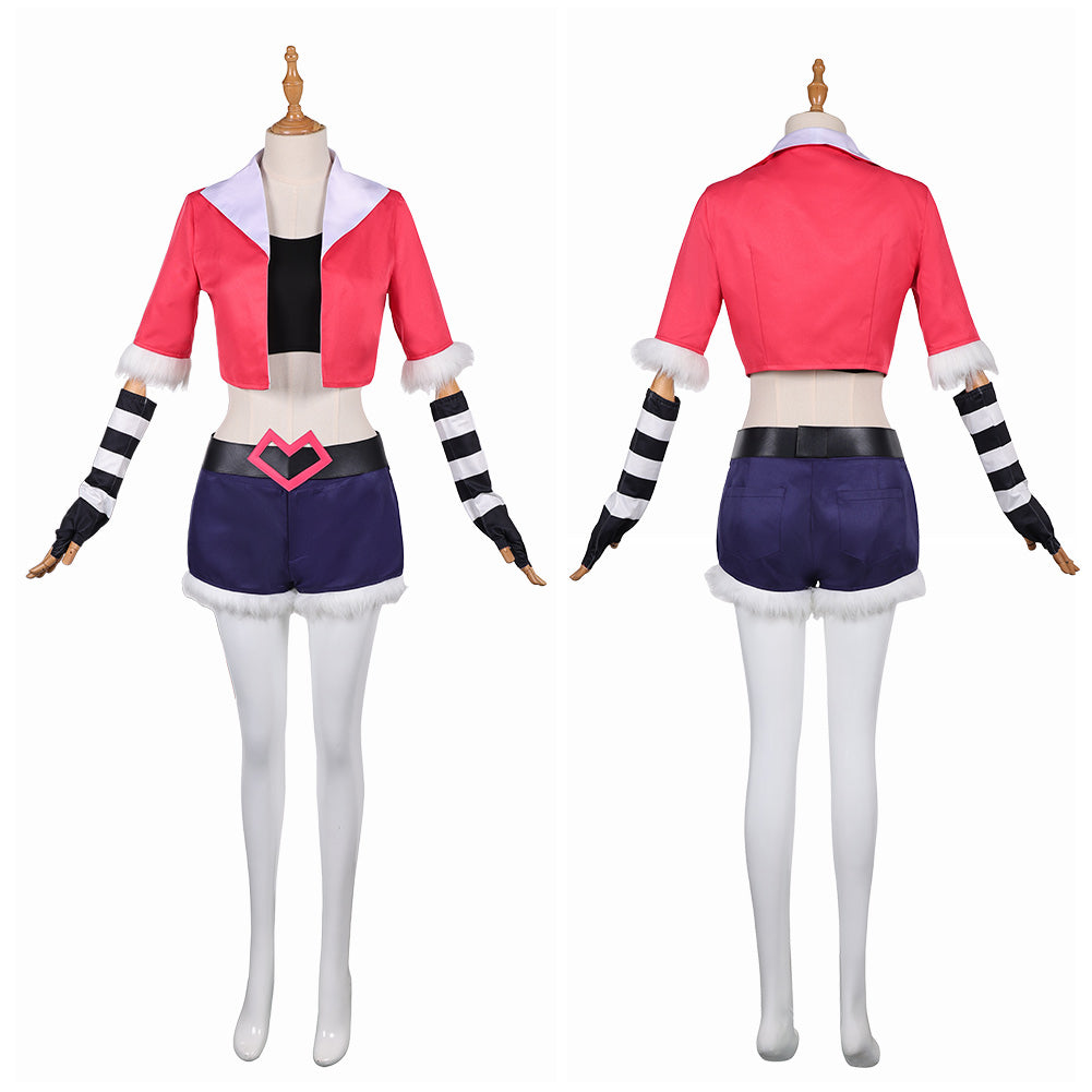 Helluva Boss 3(2025) Velvette Tenue Rouge et Noire Cosplay Costume