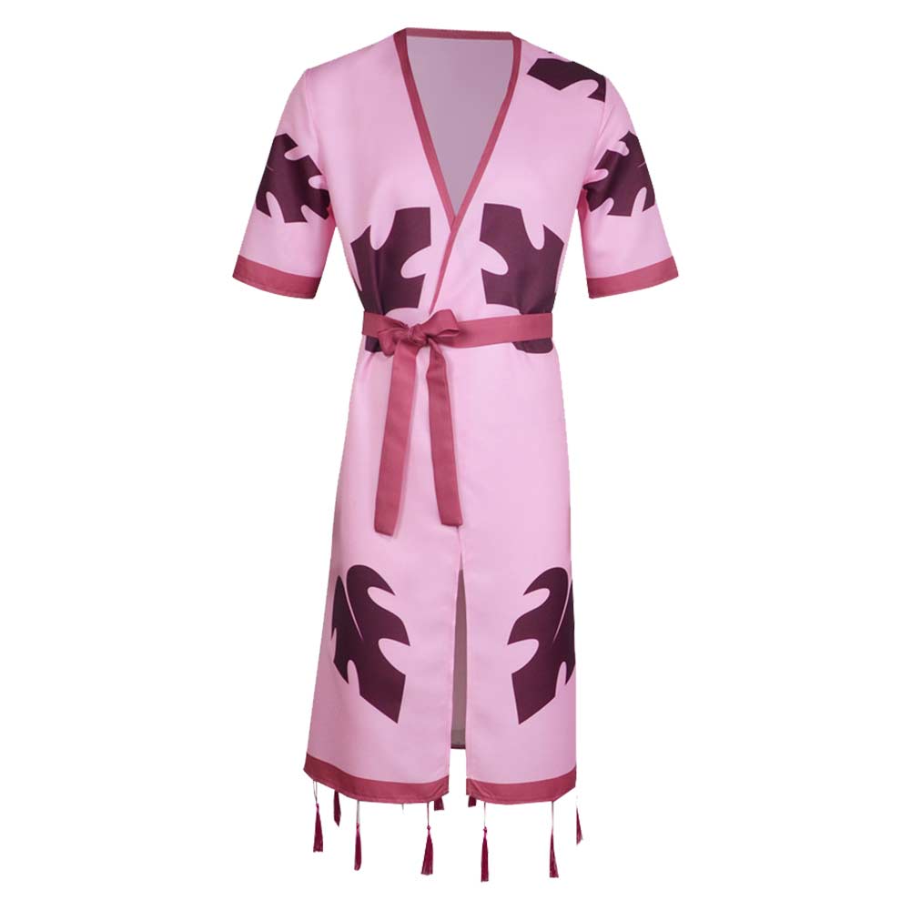 Helluva Boss Stolas Peignoir de Bain Rose Cosplay Costume