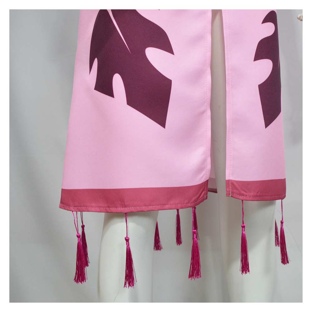 Helluva Boss Stolas Peignoir de Bain Rose Cosplay Costume