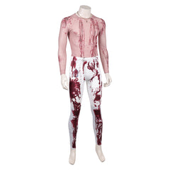 Him(2025) Cameron Cade Tenue Blanche Taché de Sang Cosplay Costume