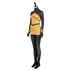 Hollow Knight: Silksong(2025) Shakra Tenue Jaune et Noire Cosplay Costume