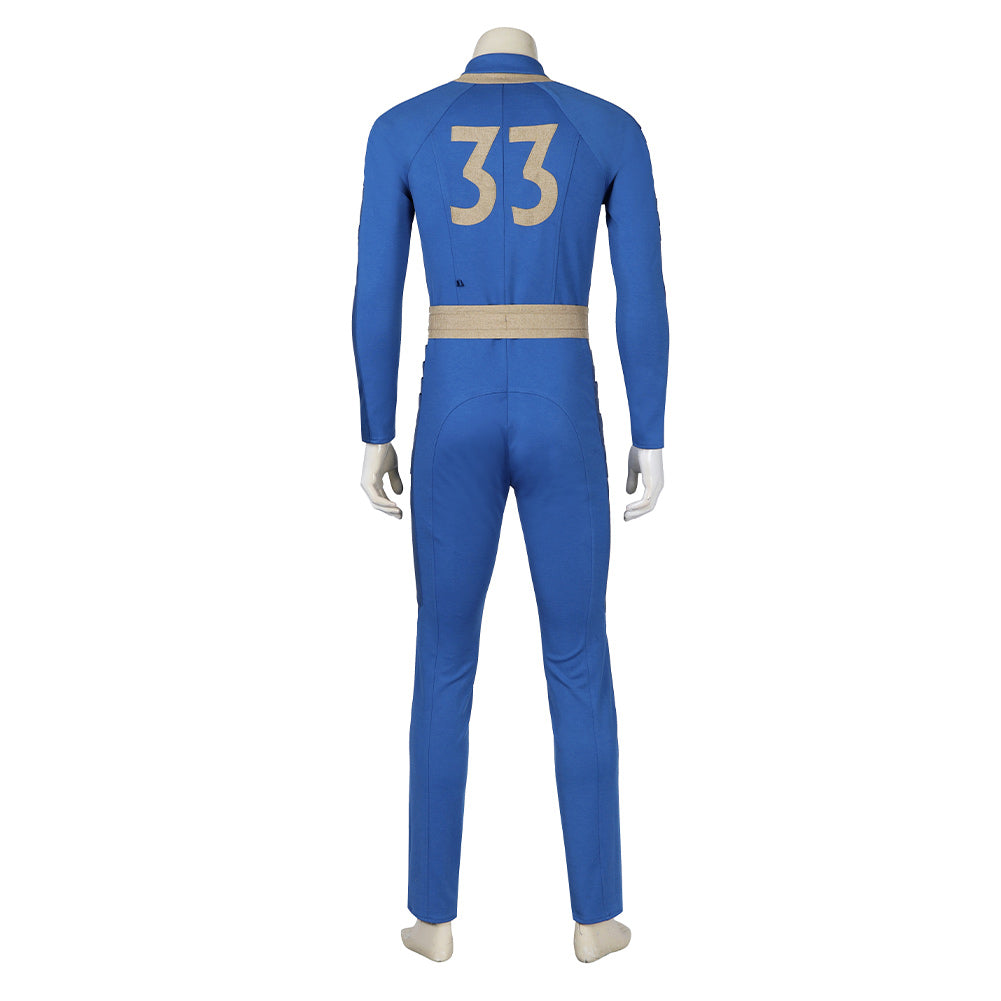 Homme TV Fallout(2024) Lucy Vault 33 Habitant de L'Abri Combinaison Cosplay Costume