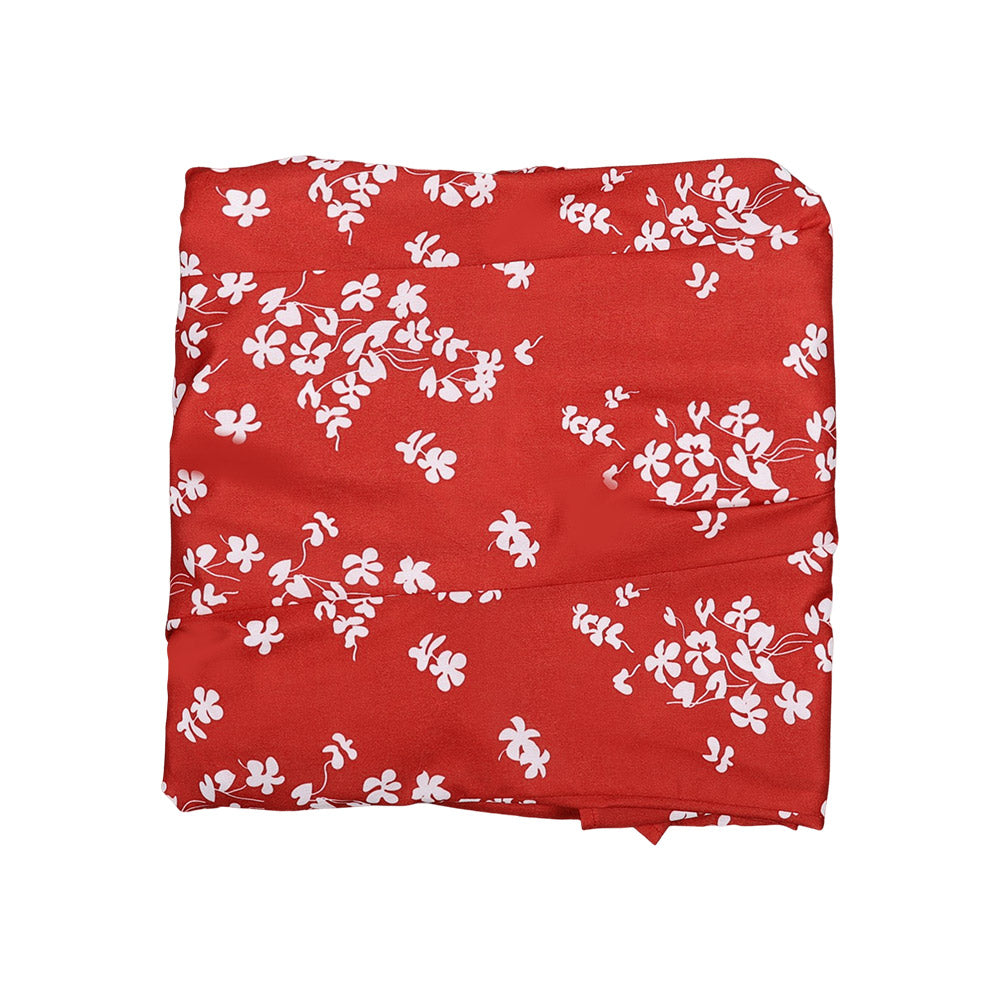 Honey Don't!(2025) Honey O'Donahue Robe Rouge en Mousseline à Fleurs Cosplay Costume