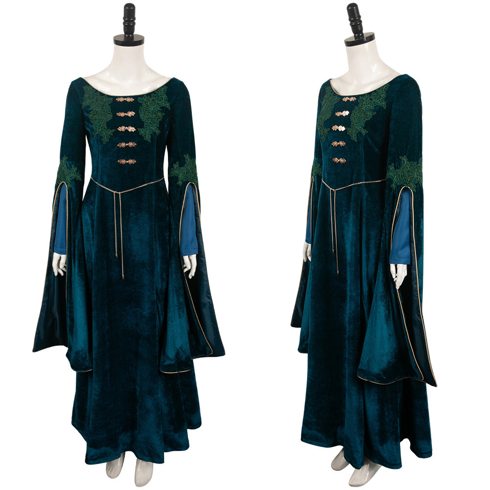 House of the Dragon Alicent Hightower Robe Verte Cosplay Costume