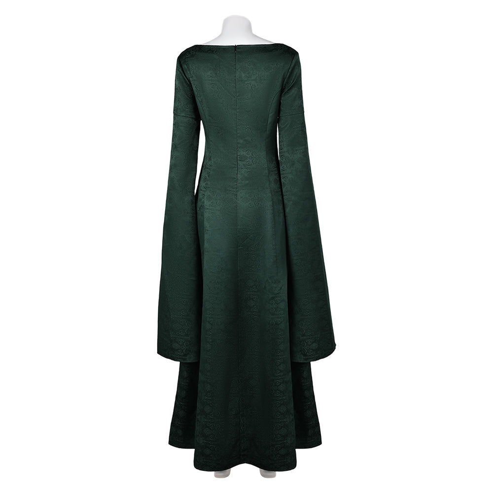 House of The Dragon Alicent Hightower Robe Verte Cosplay Costume Ver.2