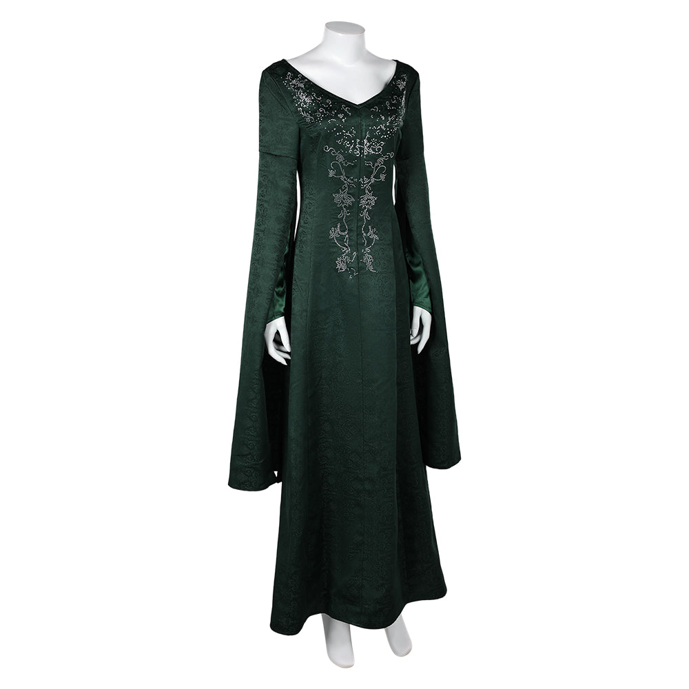 House of The Dragon Alicent Hightower Robe Verte Cosplay Costume Ver.2