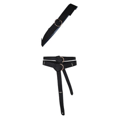 House of The Dragon Prince Aemond Targaryen Blindage d'Œil+Ceinture Cosplay Accessoires