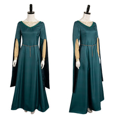 House of The Dragon Saision 2 Alicent Hightower Tenue Verte Cosplay Costume