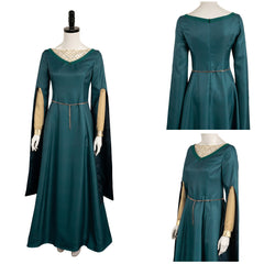 House of The Dragon Saision 2 Alicent Hightower Tenue Verte Cosplay Costume